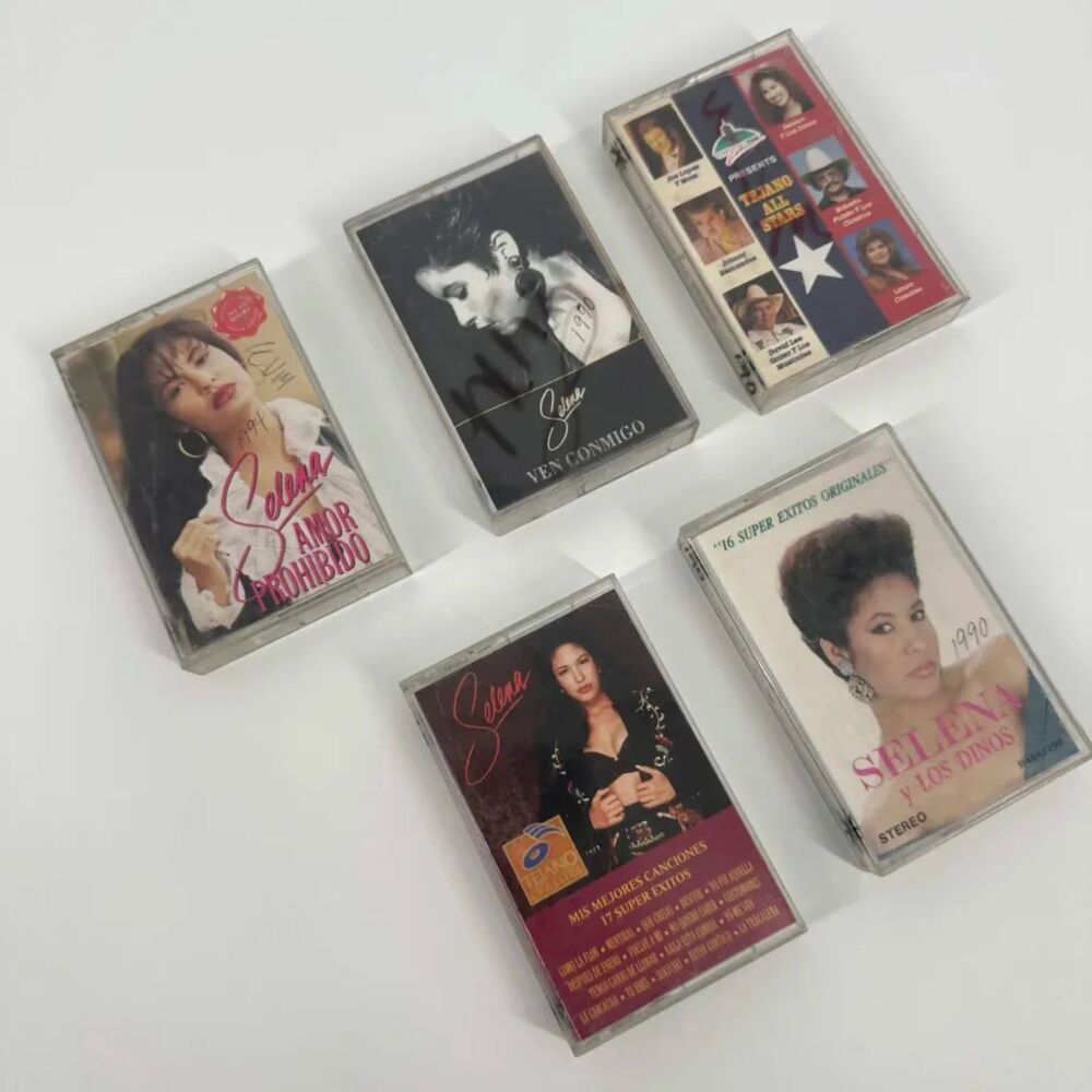 Vintage Selena Quintanilla Cassette Tape Bundle Lot